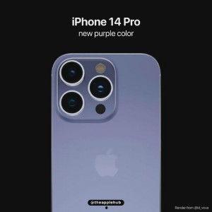 苹果14最新爆料紫色,时尚与科技的完美融合  第1张